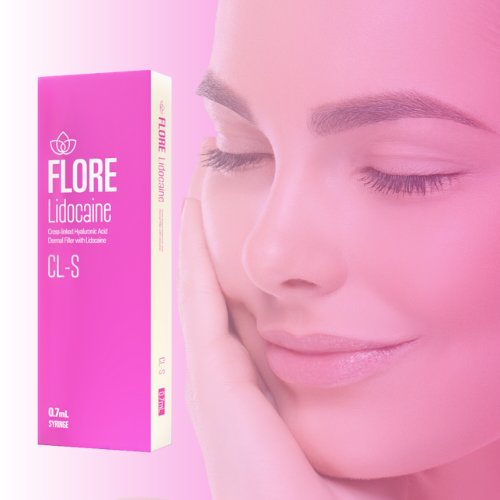 Pelle liscia e idratata con FLORE Lidocain